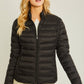 Outerwear Women’s Ultra Lightweight Padded Thermal Zip Up Jacket J8012