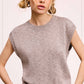 Outerwear Women’s Loose Fit Knit Sweater Vest JCS3598