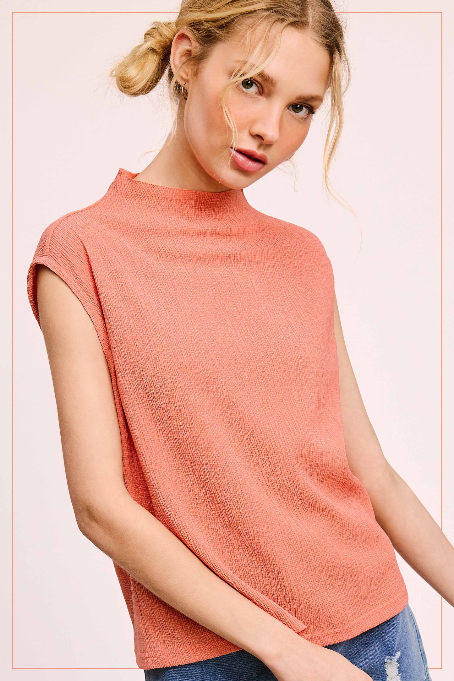 Crinkle Layer Top HCT7705