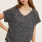 MCS3580-Soft Lightweight Loose Fit Textured Pullover Sweater