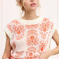 Outerwear Women’s Floral Sweater Vest MCS3587