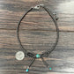 739538, Handmade 15" 4mm Polish Navajo Bow Necklace