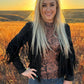 Shirts Women’s Long Sleeve Country Road Leather Top