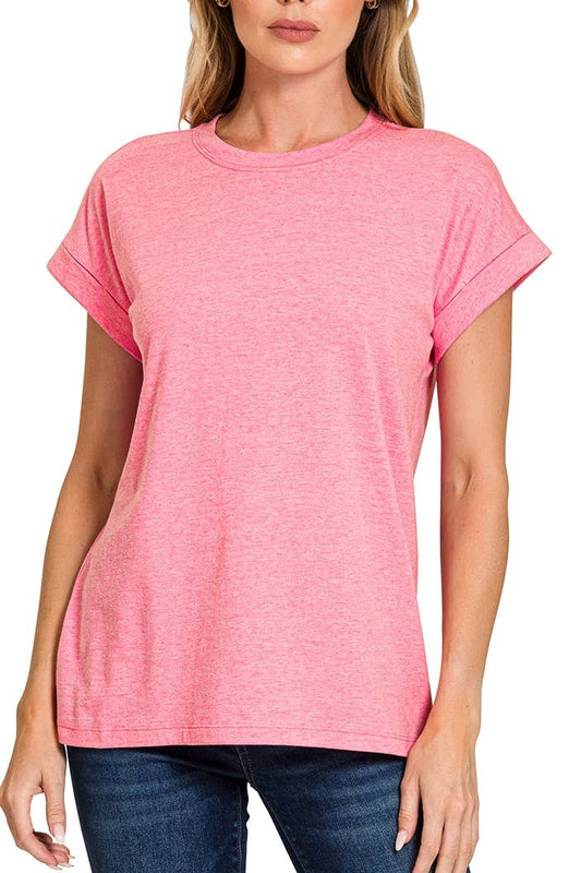 3315 Cotton Crew Neck Short Sleeve T-shirt