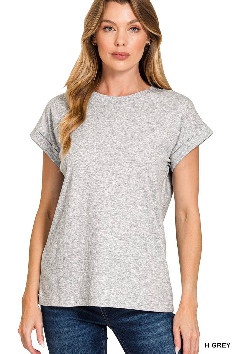 3315 Cotton Crew Neck Short Sleeve T-shirt