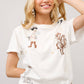 Shirts Women’s Western Motif Embroidered Graphic T Shirt 23228T