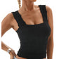 TO1527 Jacquard Knit Tank Top
