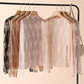 TO1034 Lace Mesh Top