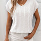 Shirts Women’s V-Neck Cable-Knit Top RCJW05285