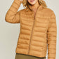 Outerwear Women’s Ultra Lightweight Padded Thermal Zip Up Jacket J8012