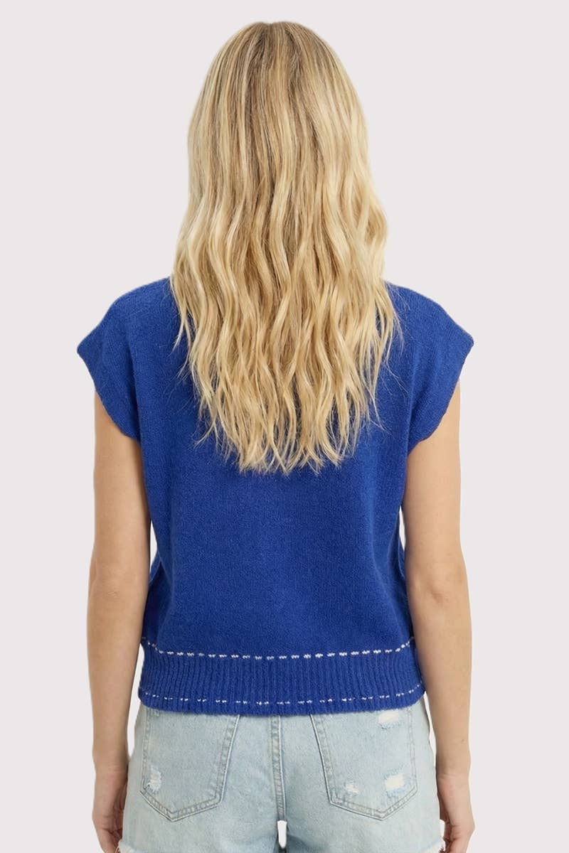 STITCH DETAILED SWEATER 56004