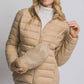 Outerwear Women’s Ultra Lightweight Padded Thermal Zip Up Jacket J8012