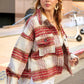 Outerwear Plaid Soft Brushed Button Down Jacket JKT1791