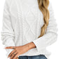 CWOSWL07714 VINTAGE CABLE KNIT SWEATER WOMENS Outerwear women’s