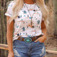 Shirts Women’s Tee Western Cactus Print RCJW05901