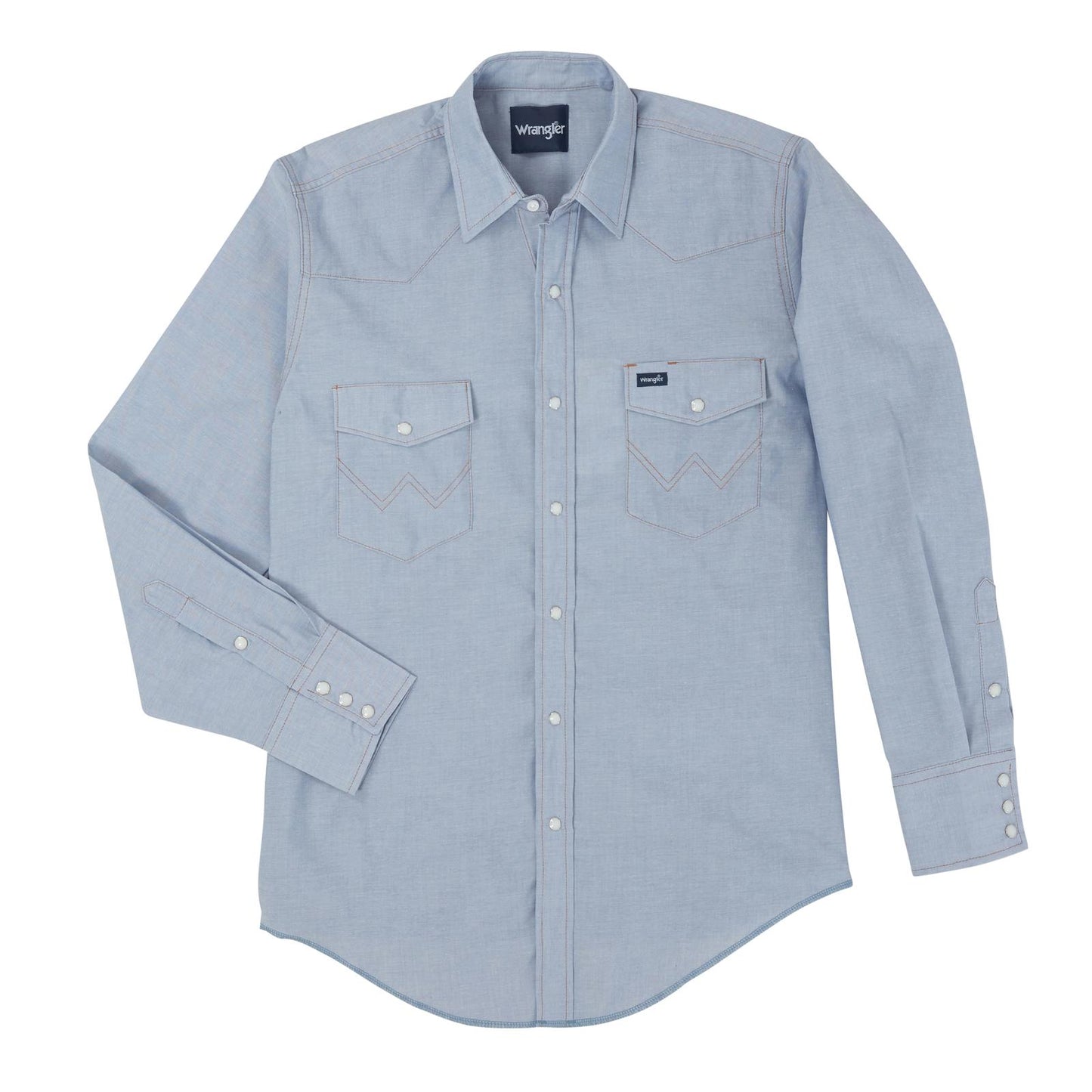 Shirts Mens Wrangler 1070130MW Chambray