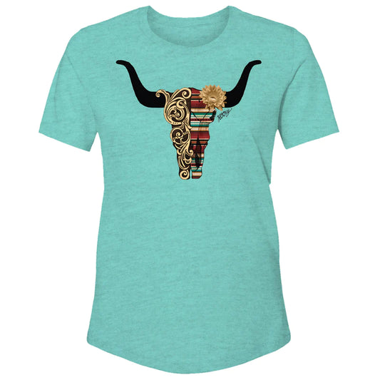 Shirt Women’s Hooey Yuma Short Sleeve HT1714TQ