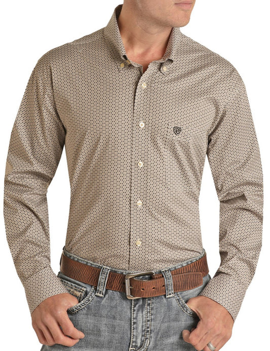 Shirt Men’s Panhandle Long Sleeve Woven RRMSODR0Q9