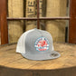 Ball Caps Lazy J Arrowhead Silver & White hthwht4ah