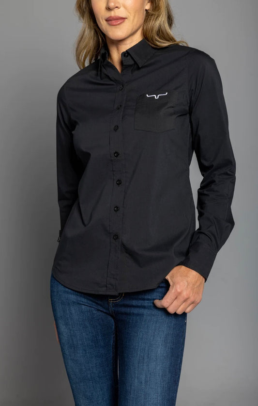 Shirts Women’s Kimes Team Shirt Long Top button up