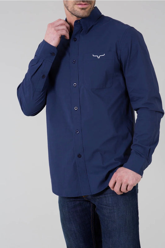 Shirts Mens Kimes Ranch Team Long Sleeve Navy