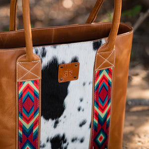 Purses STS Ranchwear Cowhide Tote STS39945