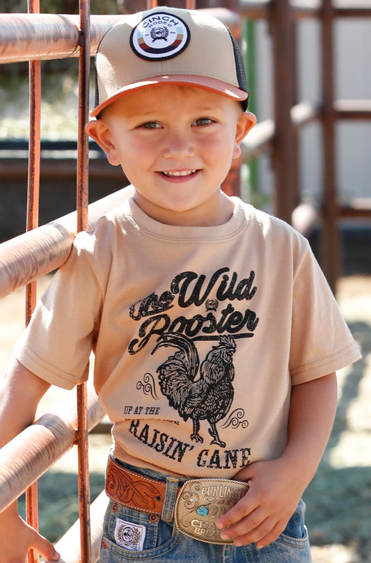 Shirts Kids Cinch The Wild Rooster MTT7672050,  MTT7671084