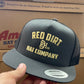 Ball Caps Red Dirt Gold Direct Stitch RDHC-232