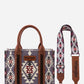 Purses Wrangler Lavender Allover Aztec WG2203-8120SLV