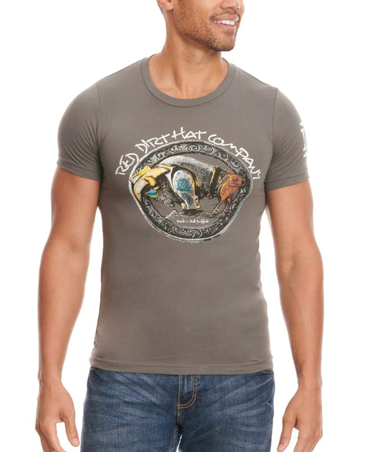 Shirts Men’s Tee Red Dirt Rock N Roll  Buffalo RDHCT102