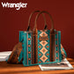 Purses Wrangler Turquoise Allover Aztec WG2203-8120S