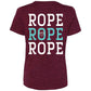 Shirt Women’s Hooey Rope Rope Crew Neck PT1676MA