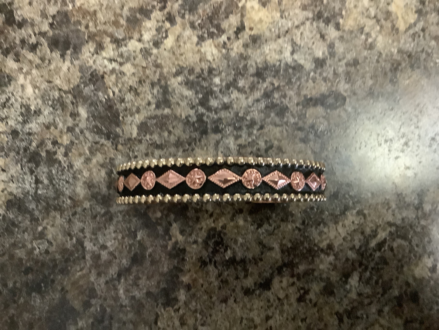 Jewelry Bracelet Coper Black Cuff SBR-63