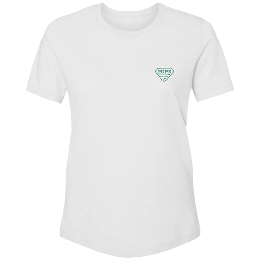 Shirt Women’s Hooey White Bodega Short Sleeve HT1677WH