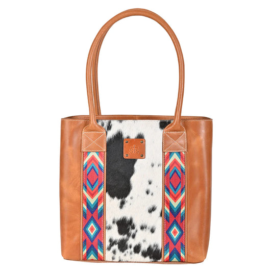 Purses STS Ranchwear Cowhide Tote STS39945