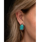 Earrings silver post E820