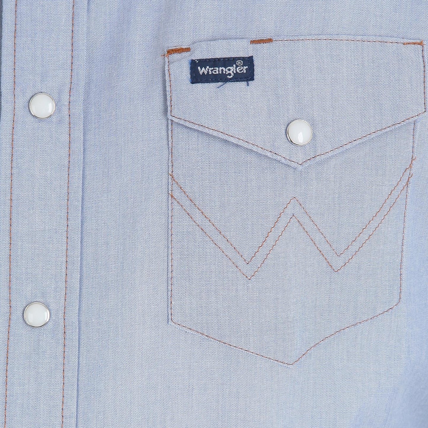 Shirts Mens Wrangler 1070130MW Chambray