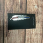 Accessories Hat Pin Feather Red White Blue