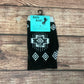 Socks Women’s Black Aztec Pattern 3431