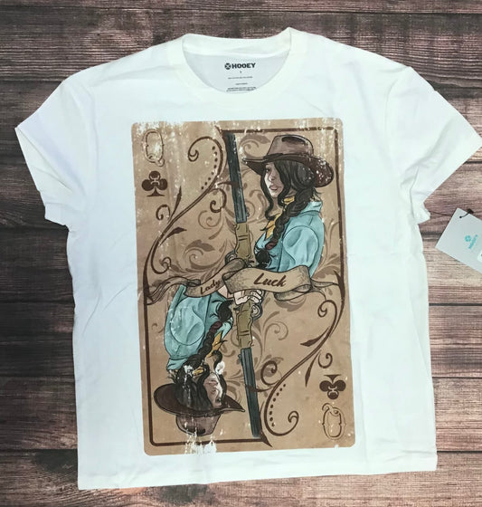Shirt Women’s Hooey Lady Luck Short Sleeve HT1720CR