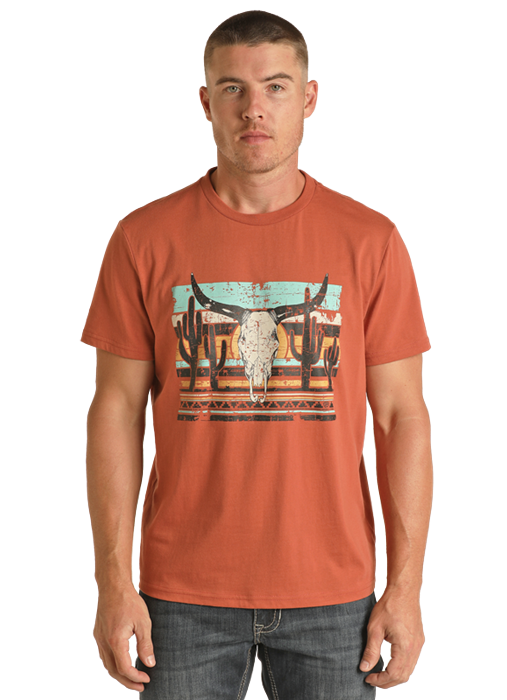 Shirt Rock&Roll Graphic Tee RRUT21R12G