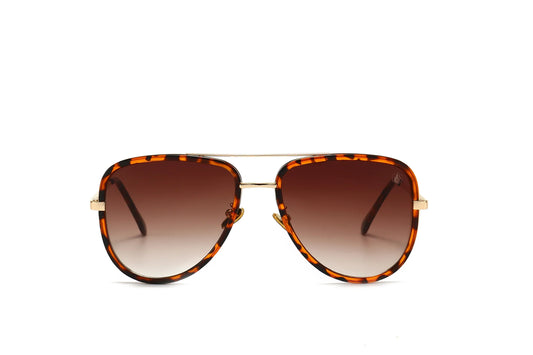 Accessories Sunglasses Robin Aviator in Latte