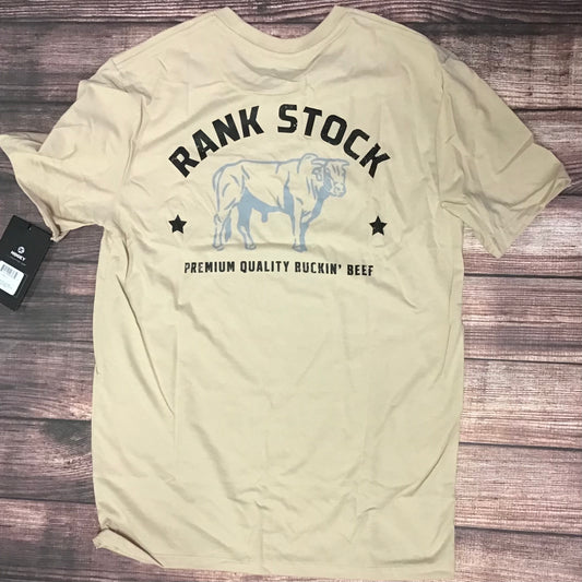 Shirts Men’s Hooey Charbray Tan Short Sleeve HT1684TN