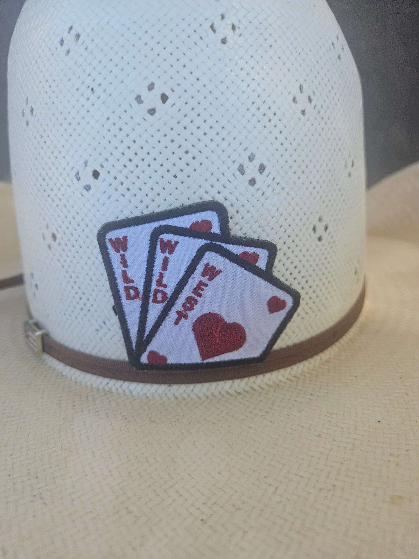 Wild Wild West Hat Patch.