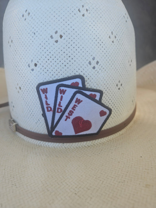 Wild Wild West Hat Patch.