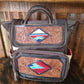 Backpacks Western Style Cowhide and Tooled leather.