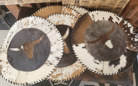 Giftware Hair on Cowhide place mats.