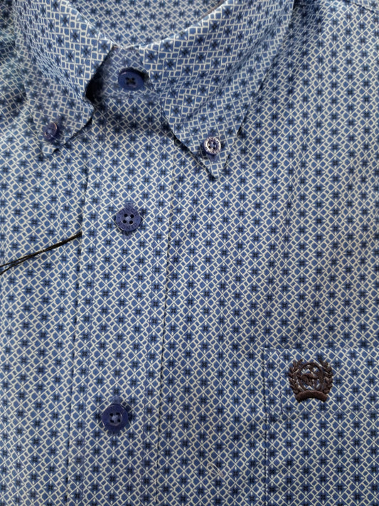 Shirts Men's Cinch navy MTW1104691