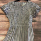 Shirts Women’s Blue Ruffled Short Sleeve 32140