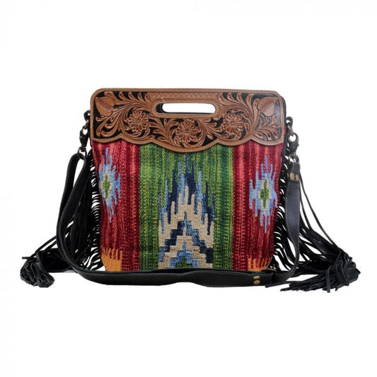Purses Bags Myra Jardin Hand Tooled Bag S-3057